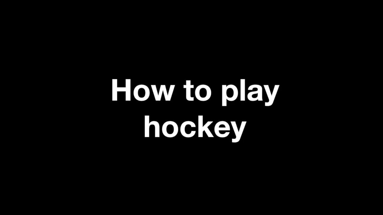 How to play hockey Step 2 on Vimeo