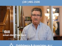 Bill Shares Why He Chose The Legal Team At Goldsberry & Associates To Help Protect His Assets