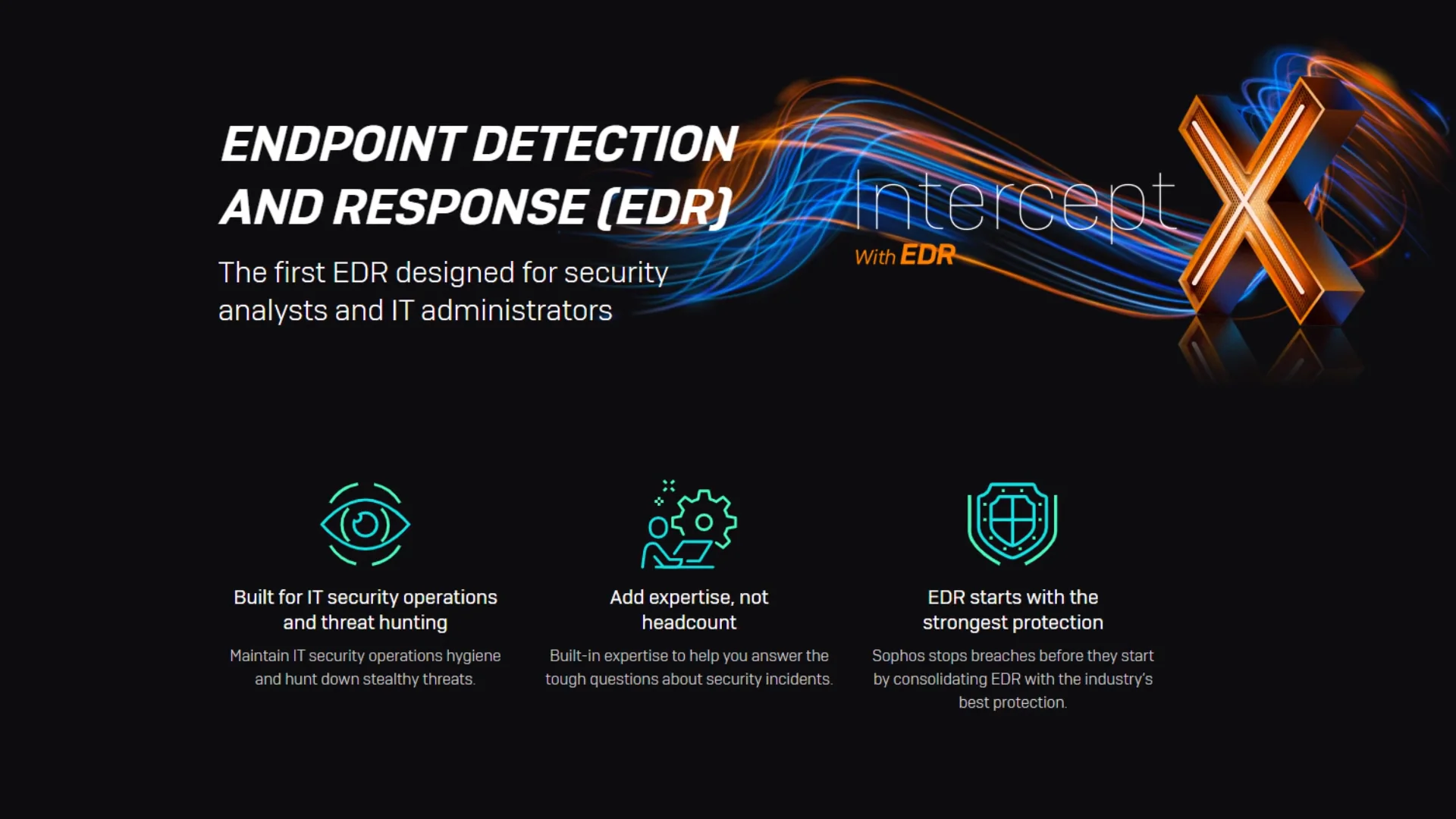 Intercept x clearance sophos