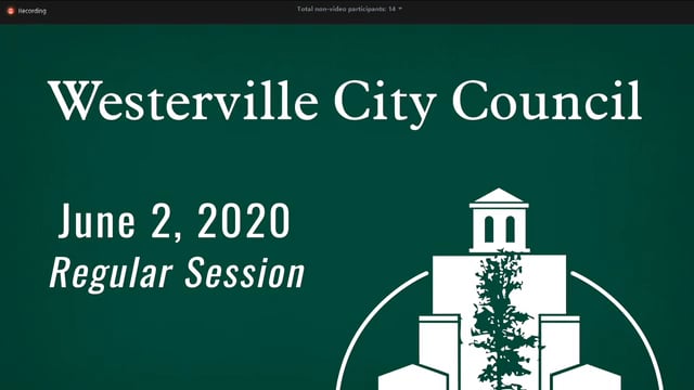 Westerville City Council June 2, 2020