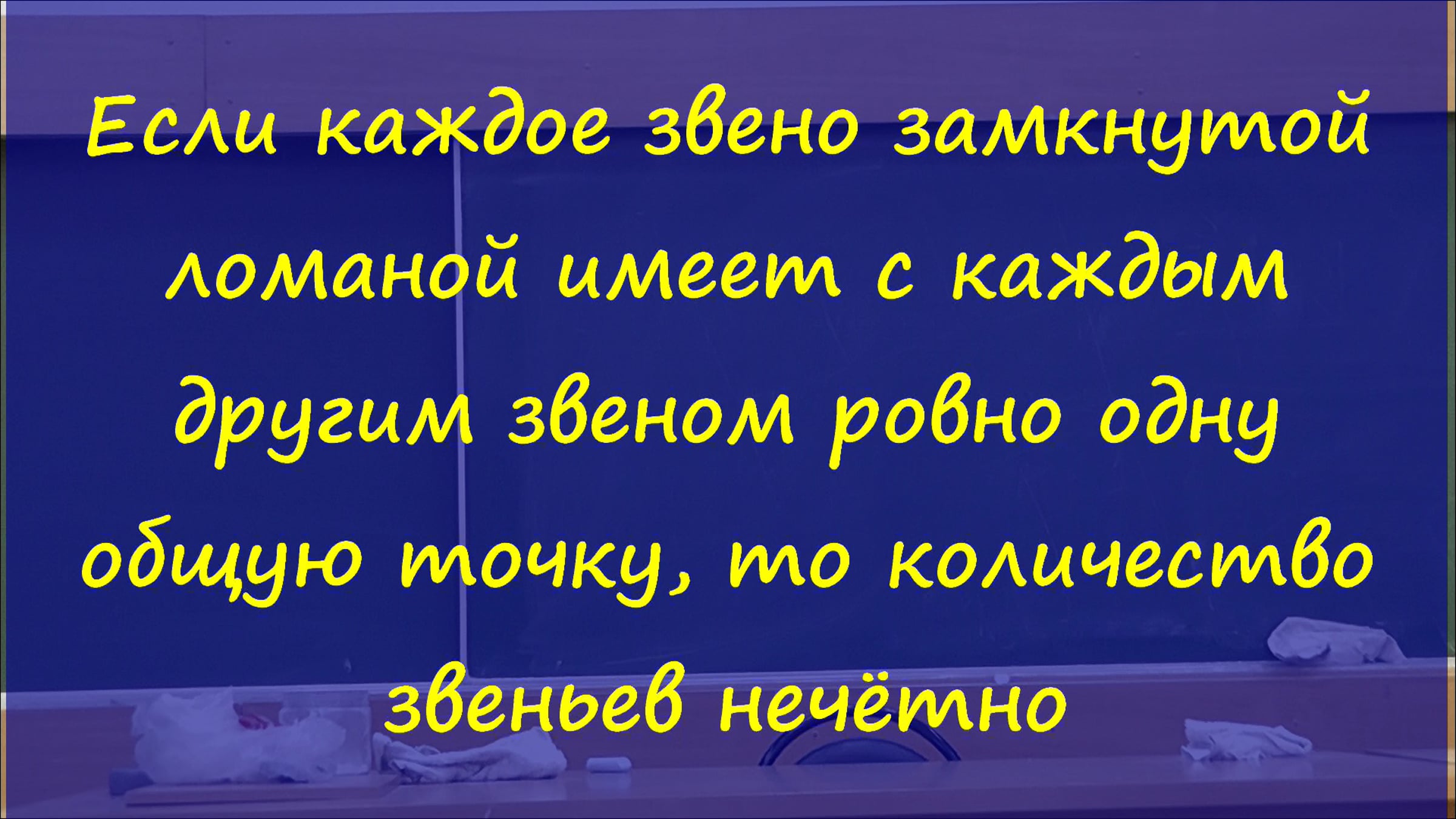 Замкнутая ломаная
