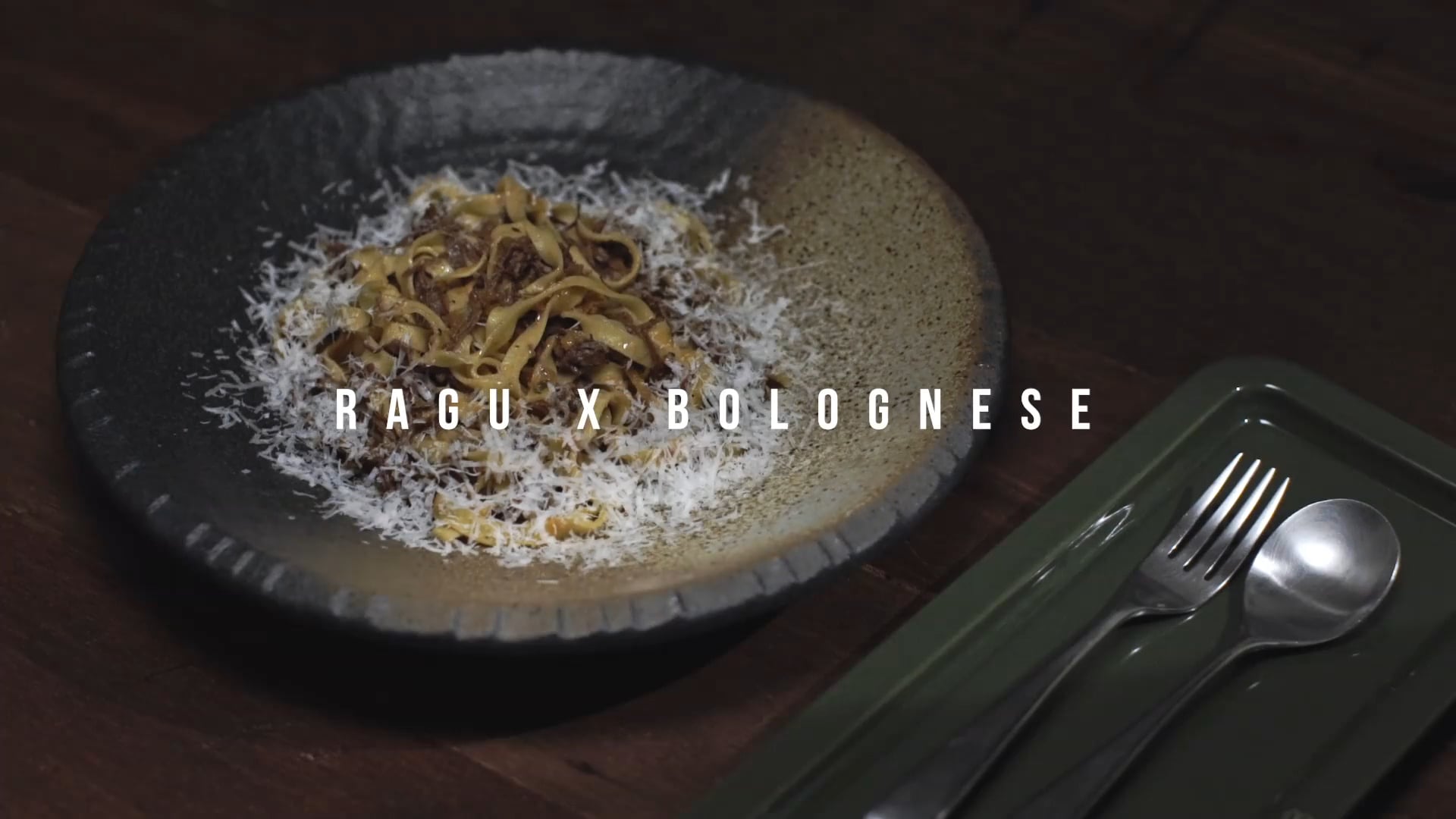 THE BEAM / STUAB x Something cooked : RAGU x BOLOGNESE
