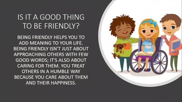 Positive Behavior - Friendliness