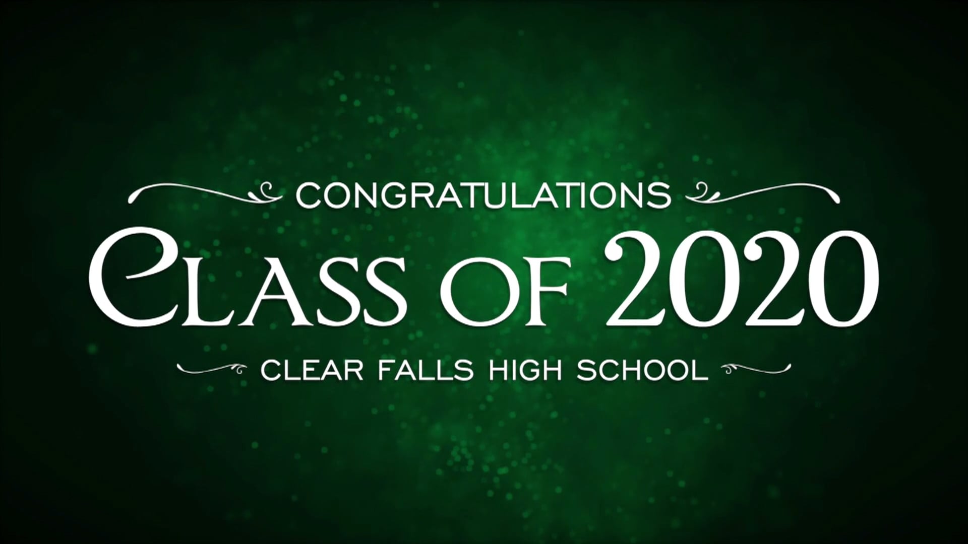 Clear Creek ISD 2020 Graduations Clear Falls High School on Vimeo