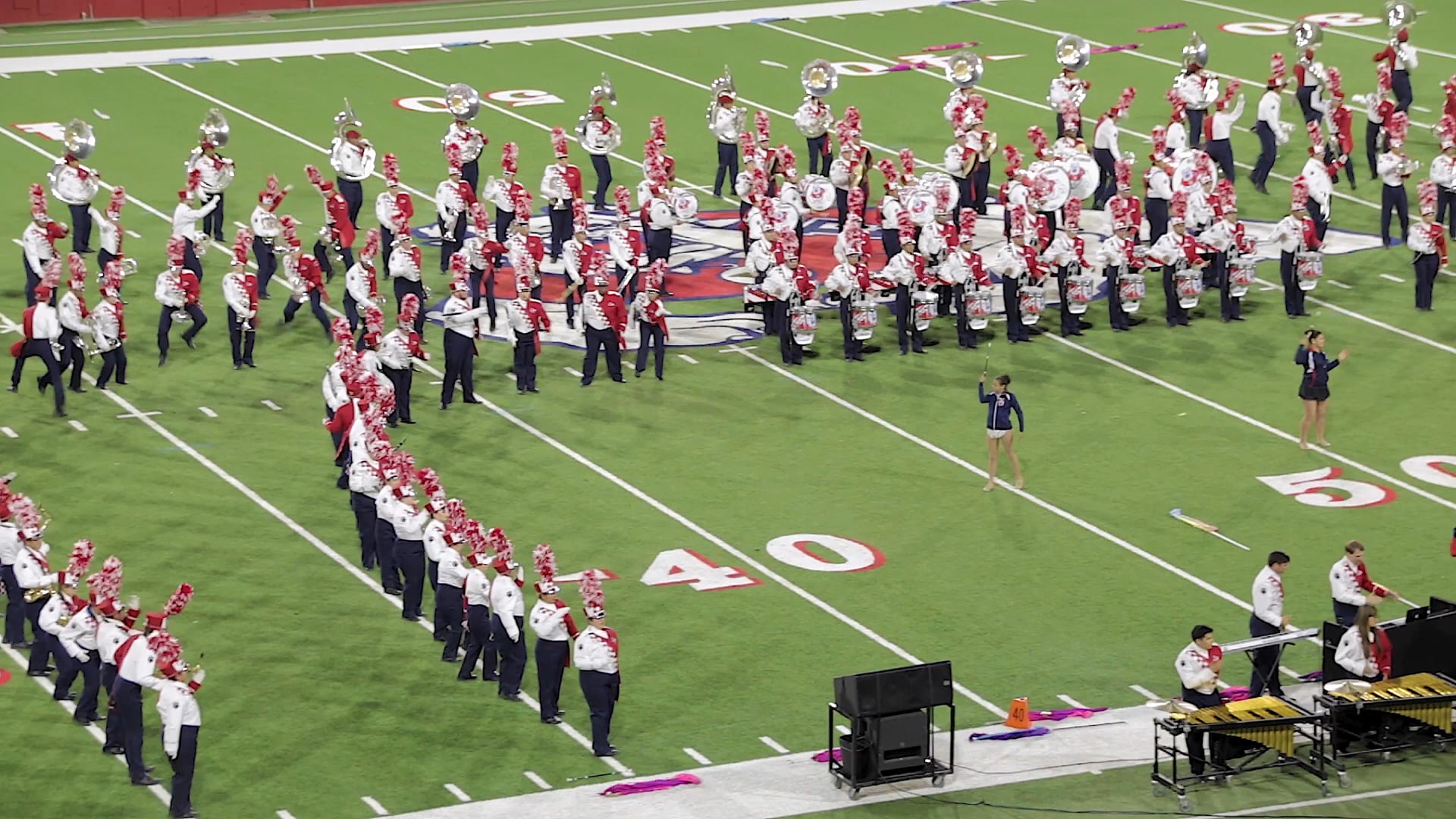 Piano Men at Sierra Cup Classic (evening) [multi-cam] - 11/02/2019 | 2019 Fresno State Bulldog Marching Band