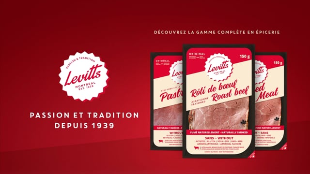 Levitts - Boite a Lunch - Video Promo