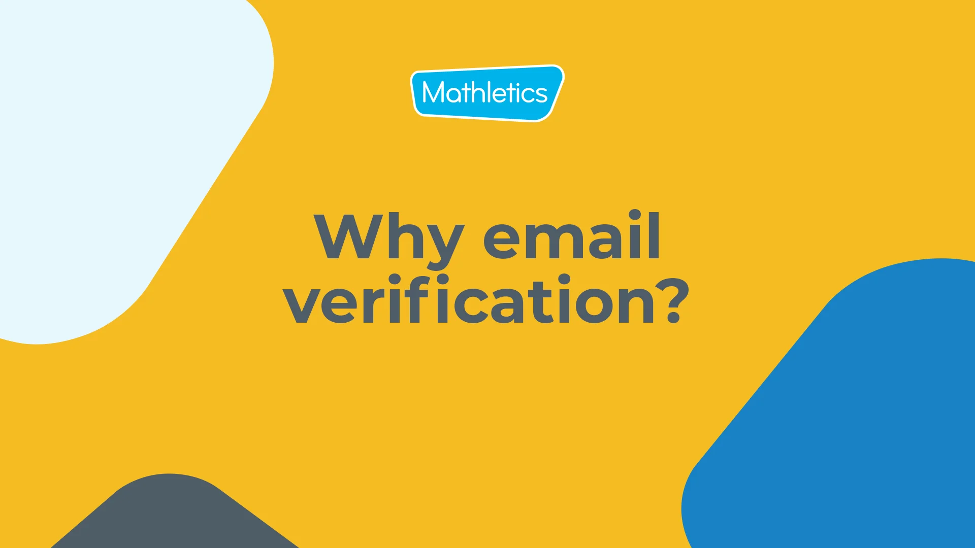 Why Email Verification? on Vimeo