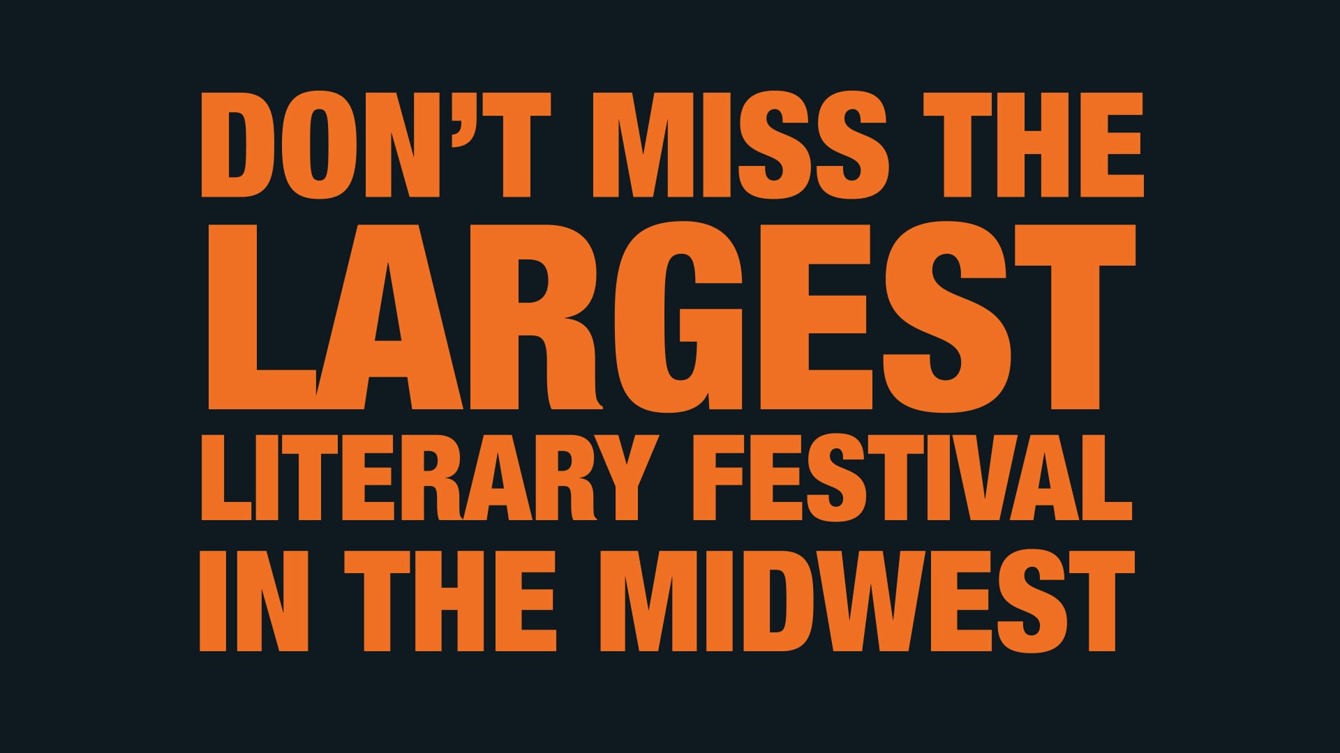 Printers Row Lit Fest – Chicago, 2015