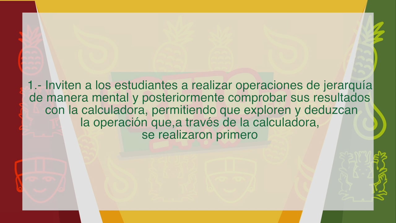 Jerarquía de Operaciones