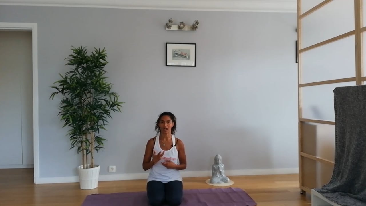 2. Cours de yoga - Sentir son énergie vitale avec Karine Baslé (45 min)