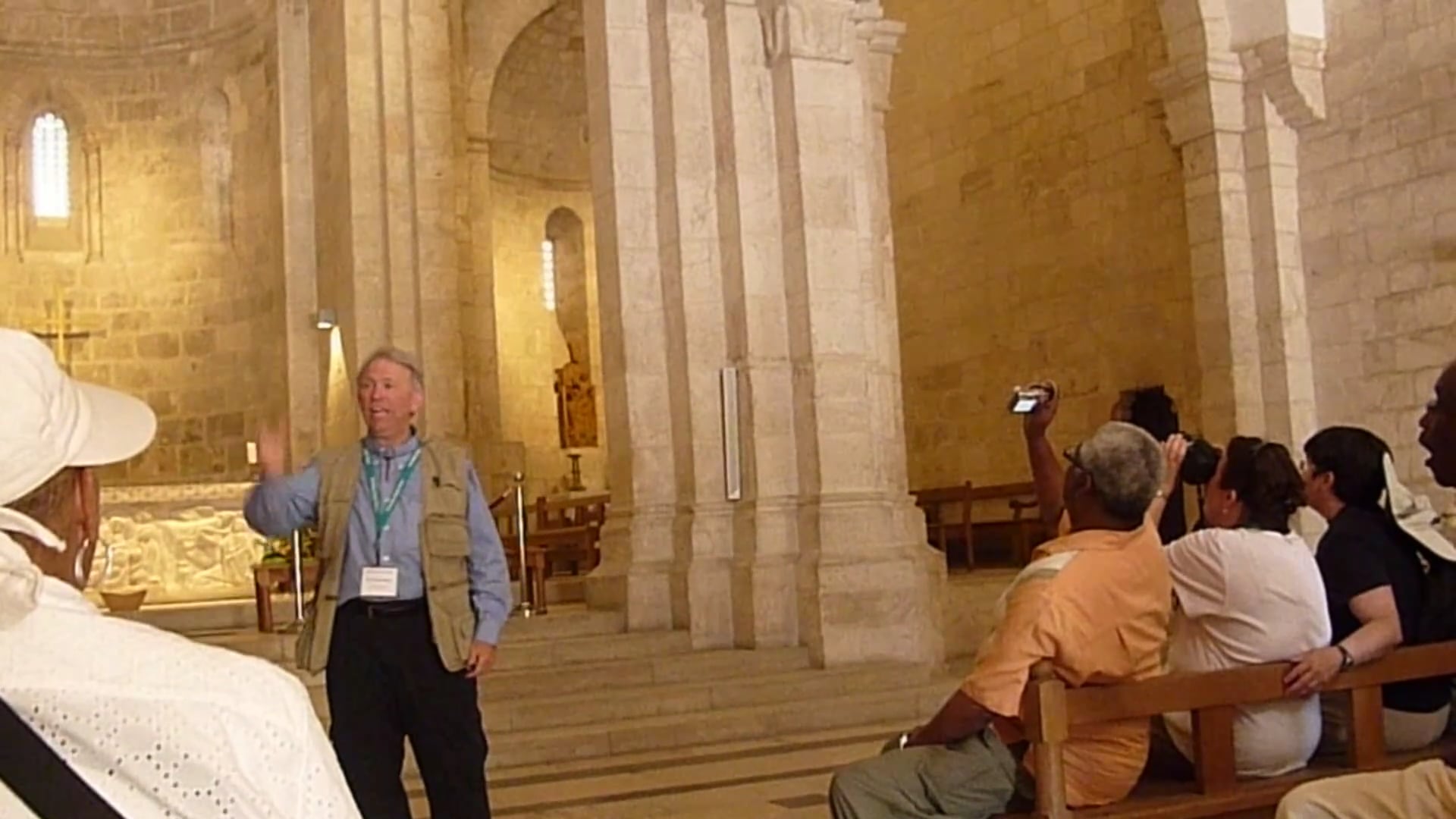 Singing in the Byzantine Church of St. Ann by Pool of Bethesda (John 5:18)