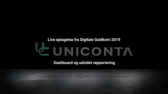 Dashboard og udvidet rapportering i Uniconta.