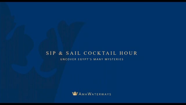 Sip & Sail Cocktail Hour - Uncover Egypt's Many Mysteries