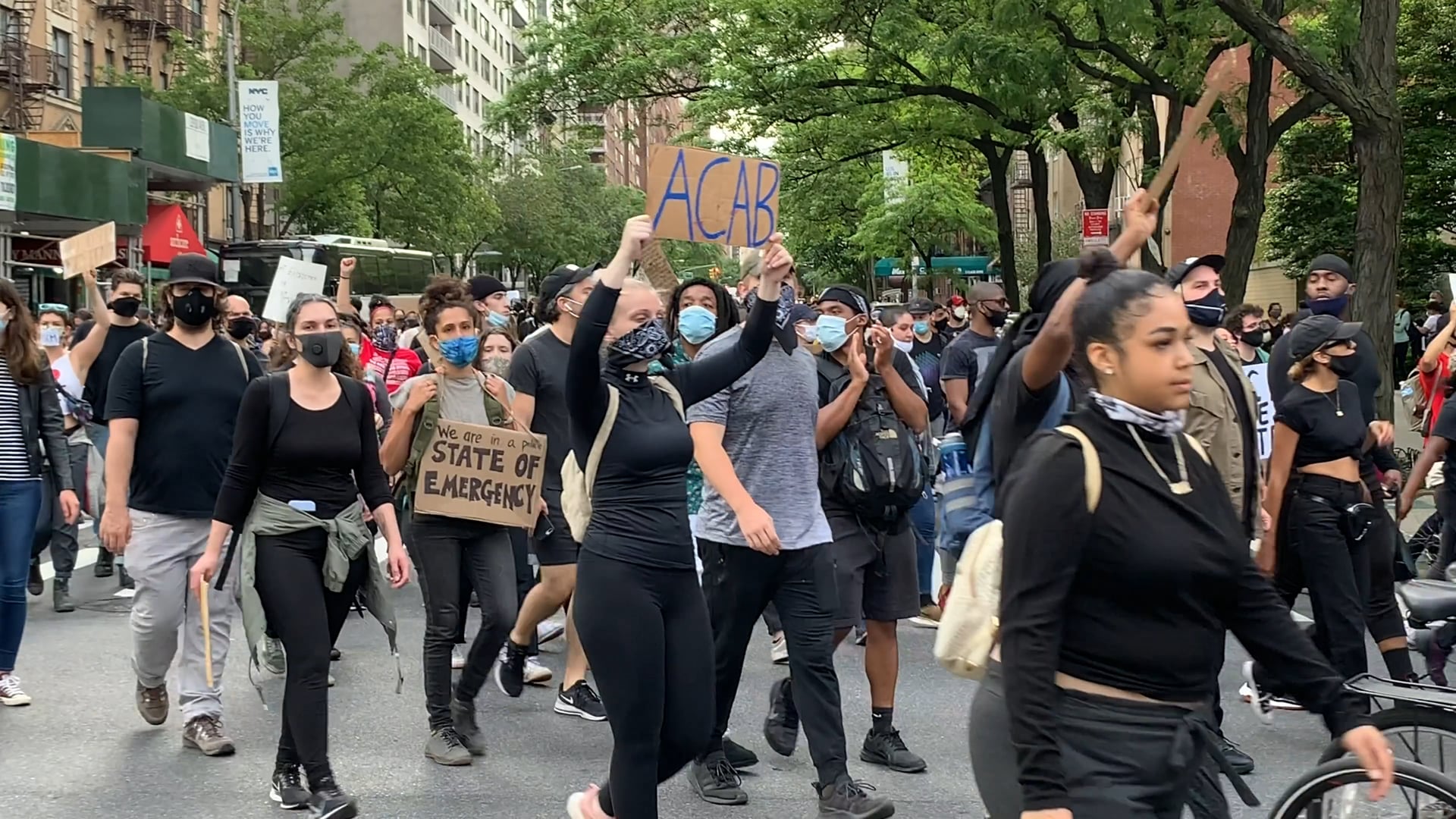 BlackLivesMatter_NYC UES protest