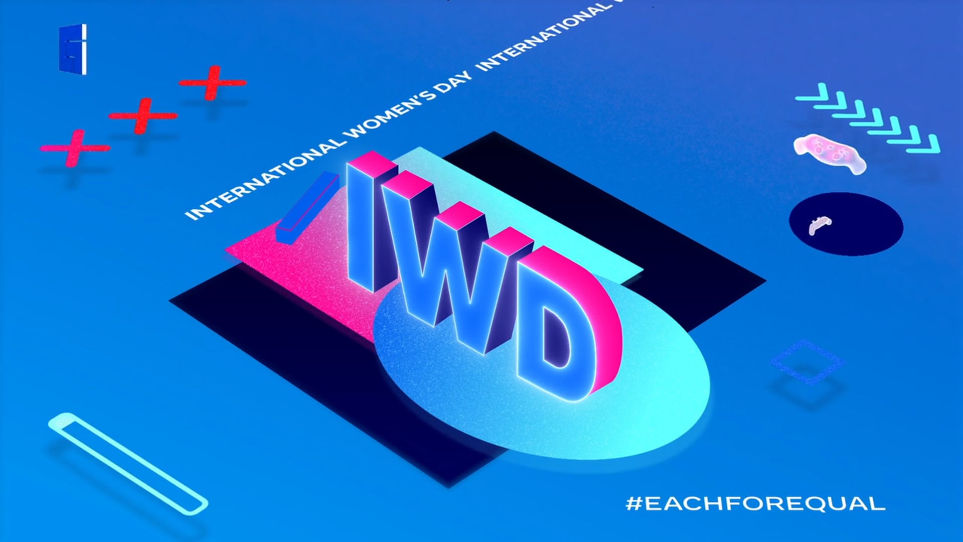 Facebook Gaming International Women's Day Graphics package