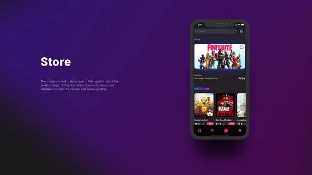 Epic Store - Mobile App by Dmitriy on Dribbble