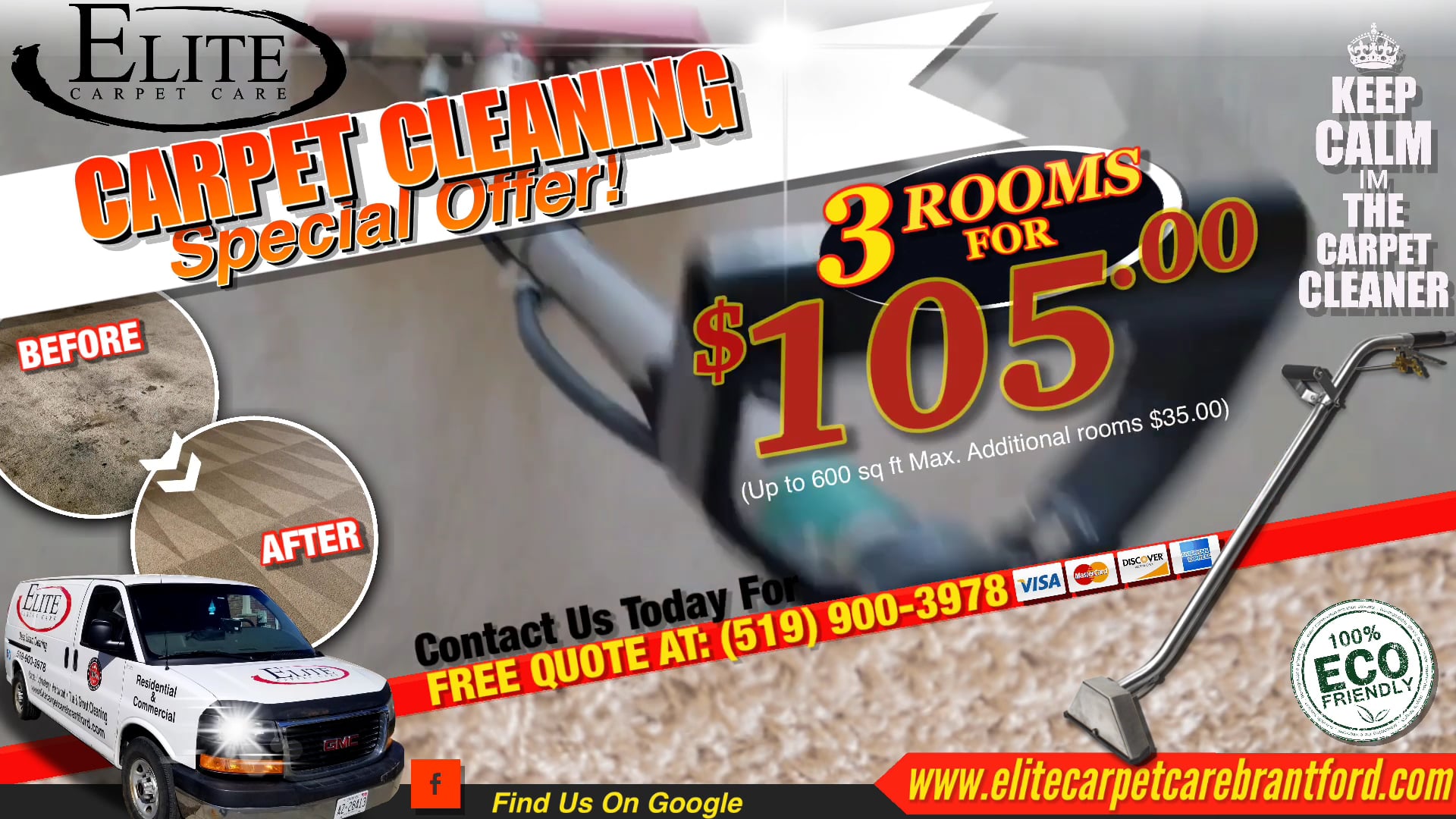 Elite Carpet Cleaning Promo Flyer on Vimeo