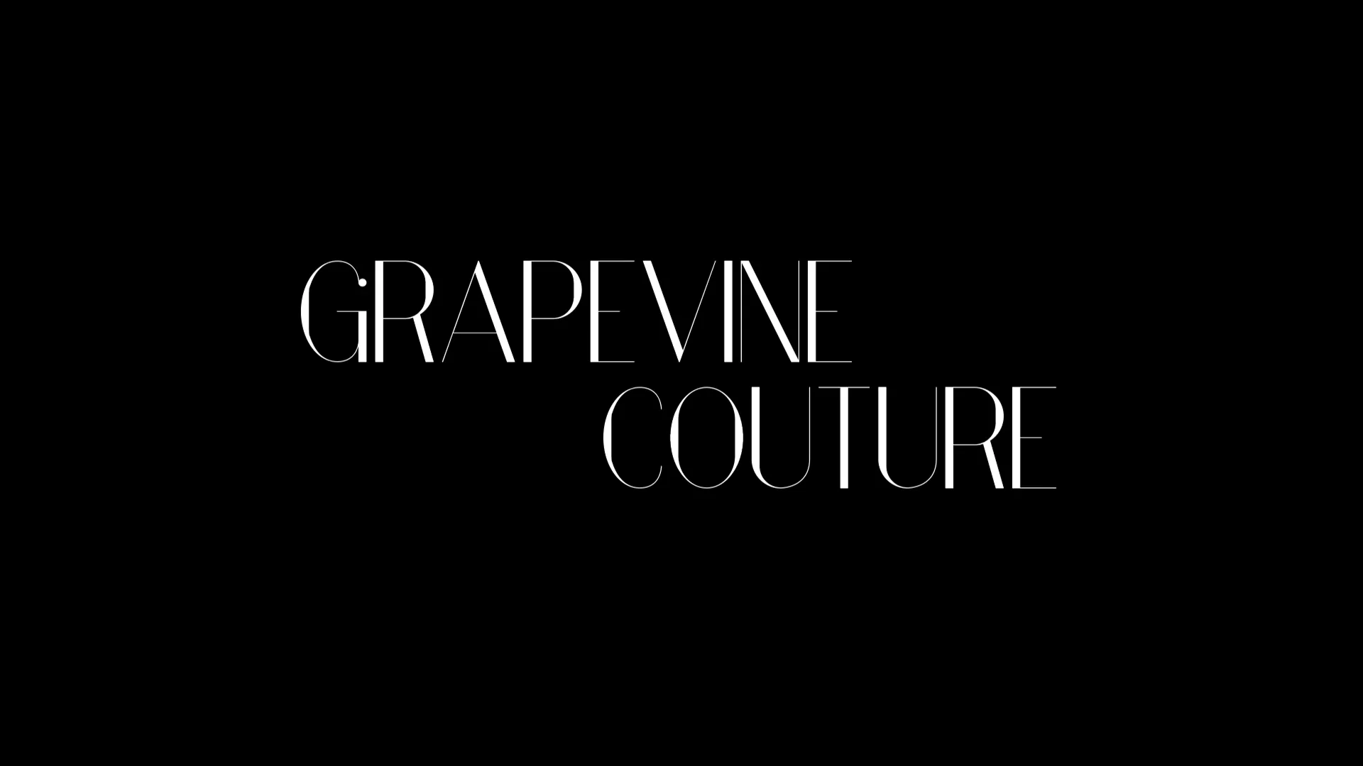 Adeline Hunter, Grapevine Couture Advertisement on Vimeo