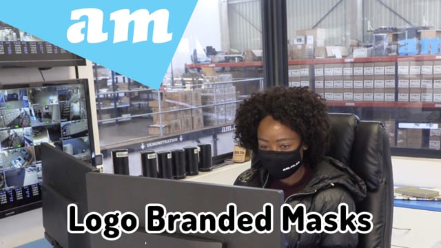 Maker Video: Brand Masks with Logo by Heat Transfer Vinyl Cut on Vinyl Cutter and Press on by Heat Press