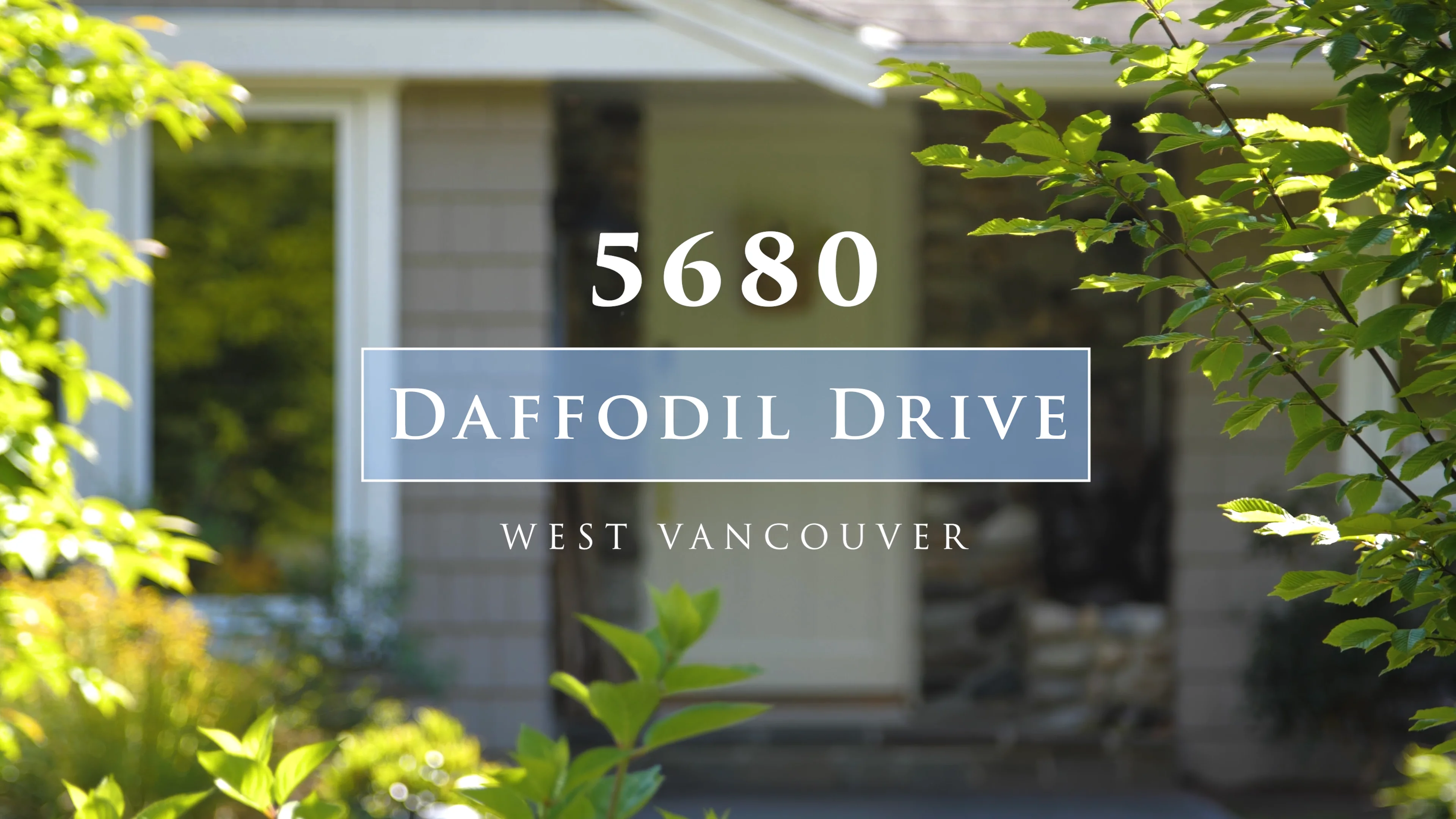 5680 Daffodil Drive, West Vancouver Monica Soprovich & Sharon Cooper