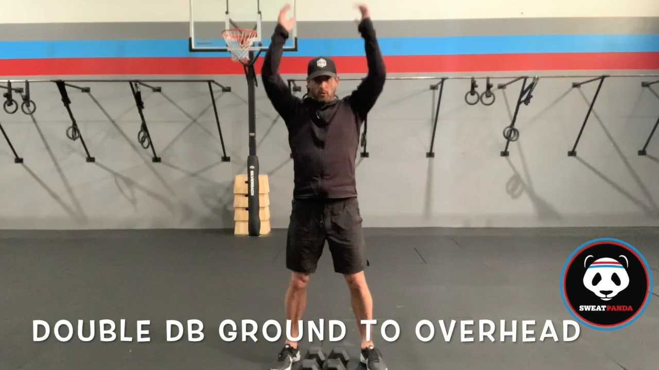 Ground-to-Overhead - Plate or Dumbbell 