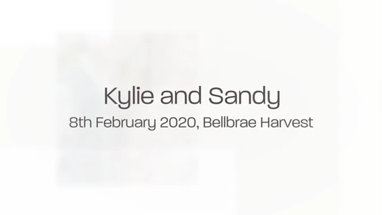 Bellbrae Harvest Wedding Video, Melbourne - Kylie and Sandy