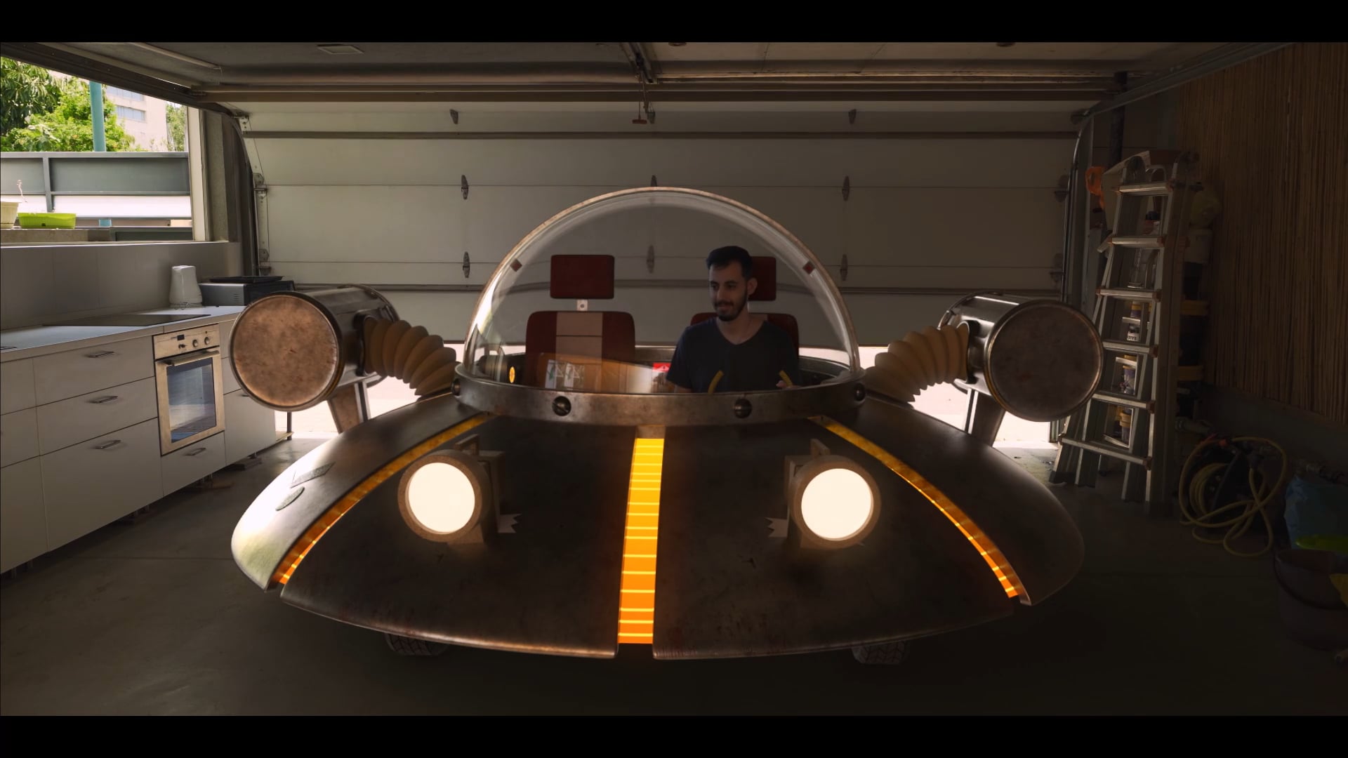 Space Cruiser - Rick and Morty VFX