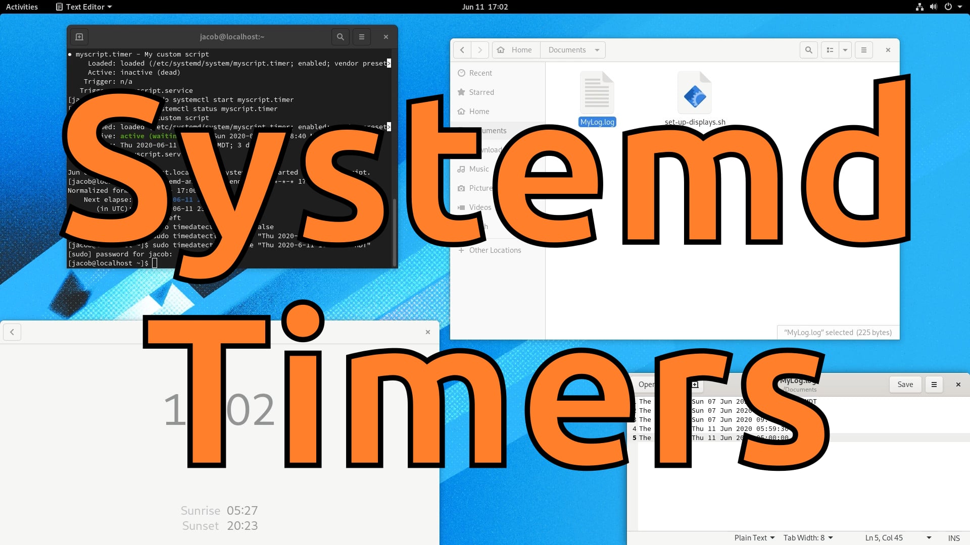 Systemd Timers