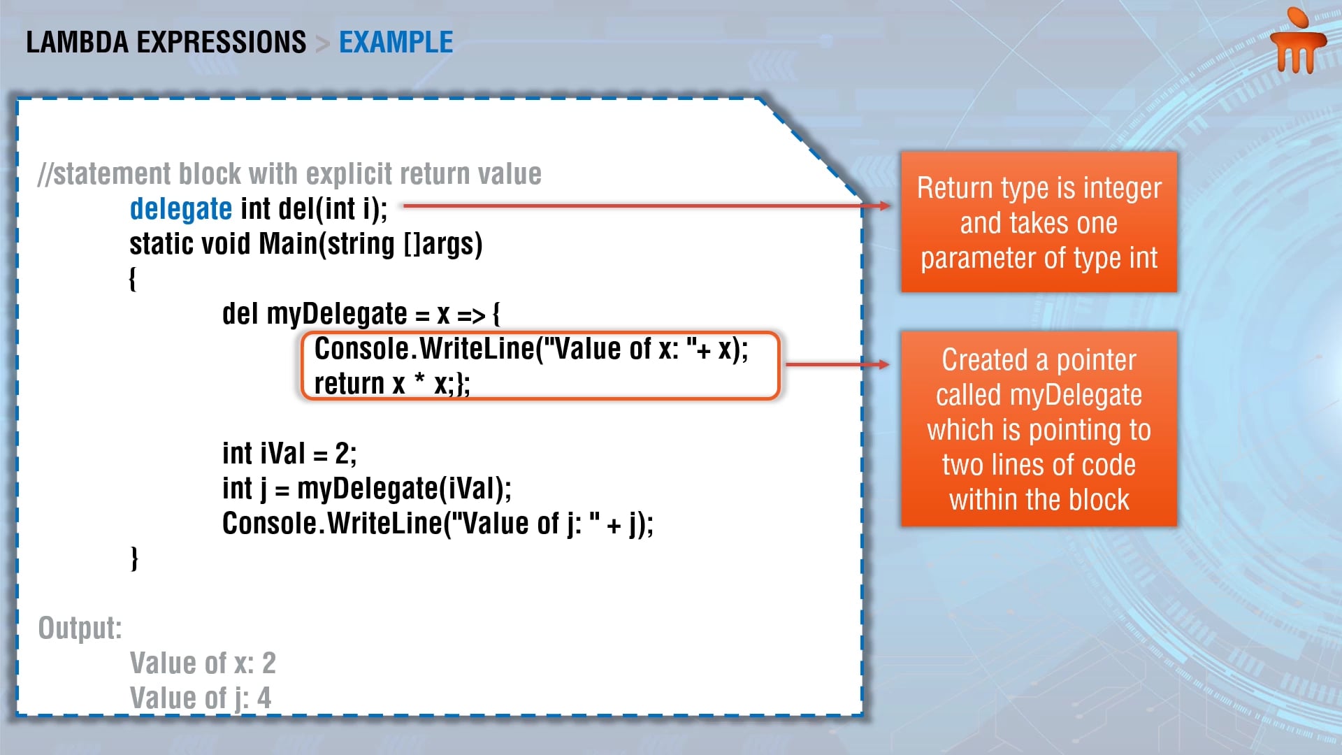 127_Lambda Expressions_V2 on Vimeo