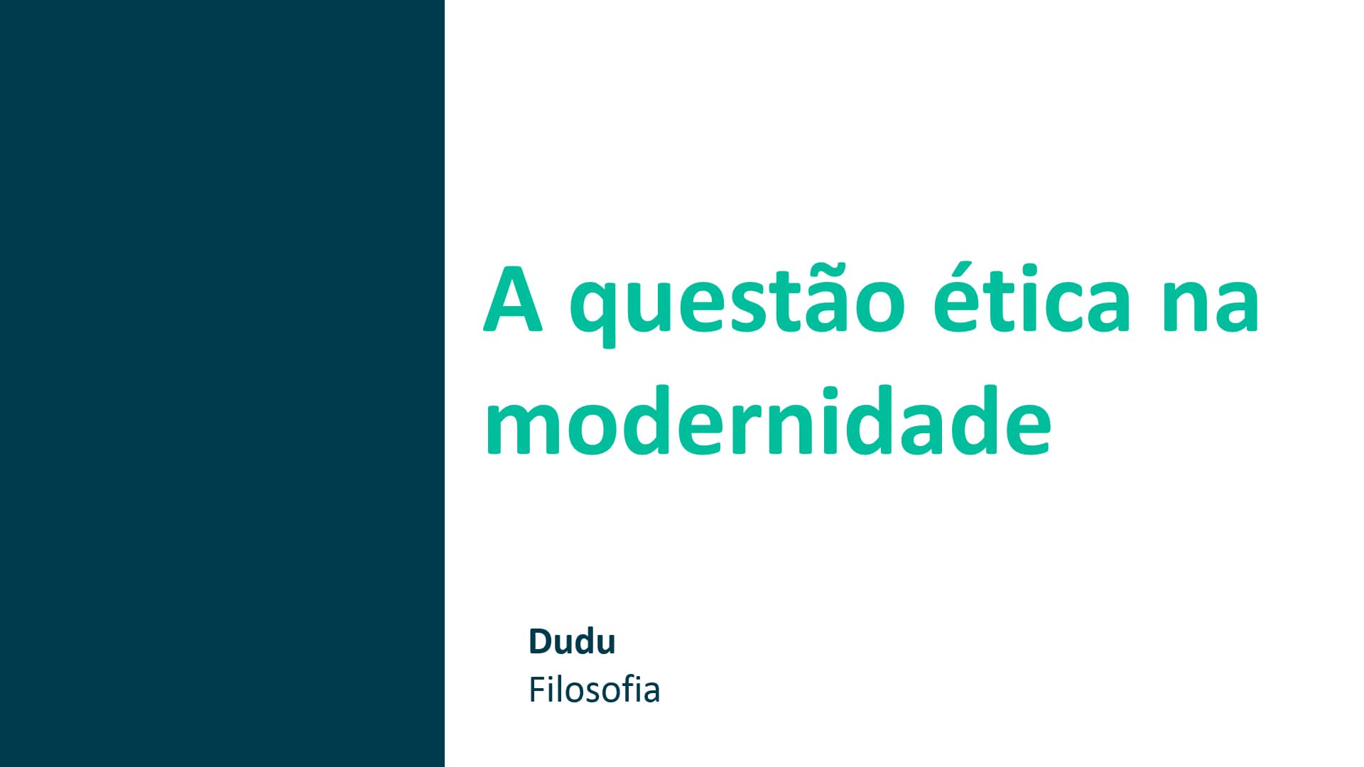 PV1000_FIL181_LV5_MD14_A questão ética na Modernidade on Vimeo