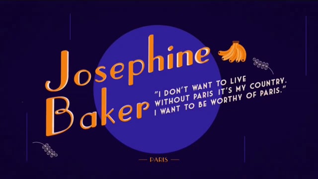 deVine Voices English with Native French accent Female Voiceover Josephine Baker Animation Documentary