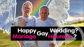 happygaytv:Patrick and Freddy's wedding: A moving celebration of 10 years of gay marriage in France