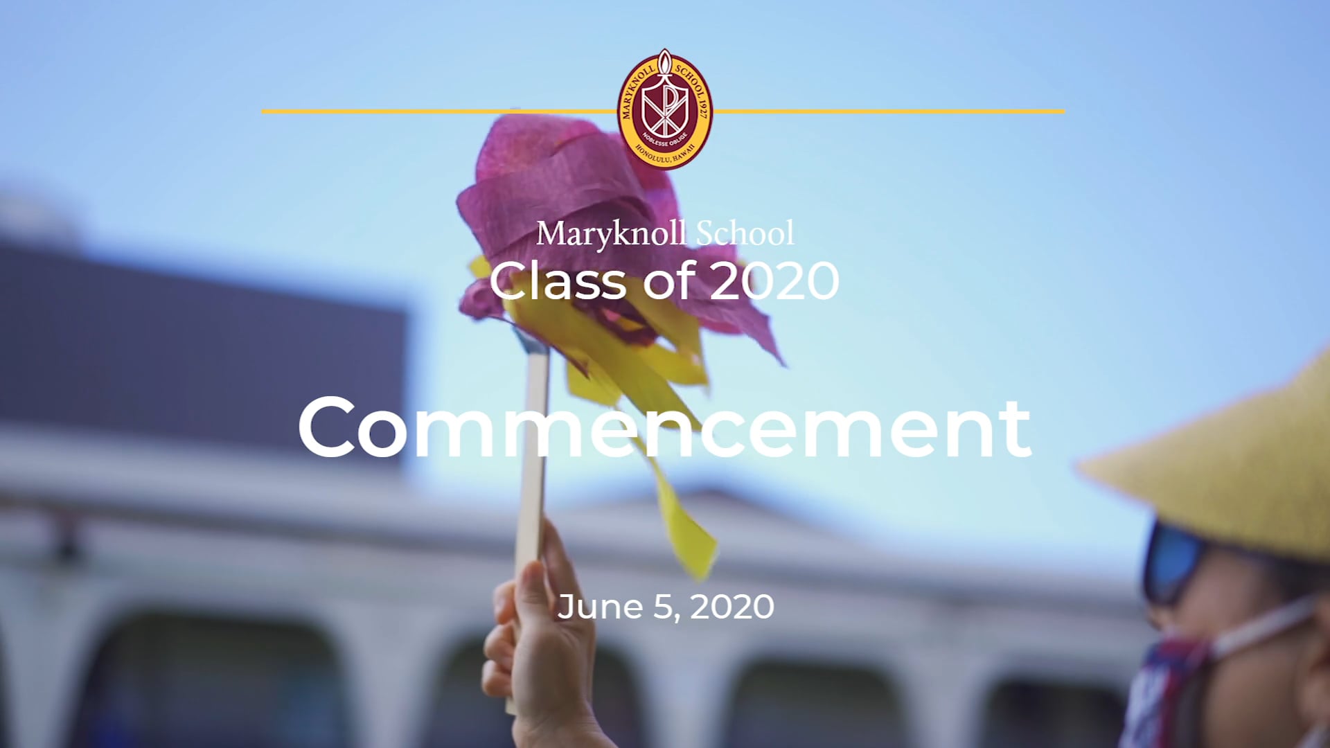 Maryknoll Schools 2020 Commencement