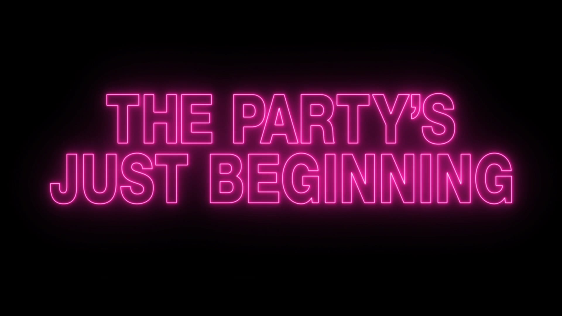 PARTY'S JUST BEGINNING TV 30