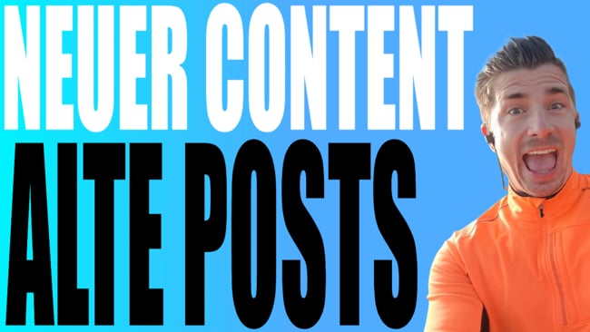 Mühelos neuen Content durch alte Postings erstellen
