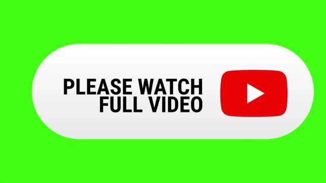 Green Screen, Chroma Key, Youtube Button Green Screen. Free Stock Video ...