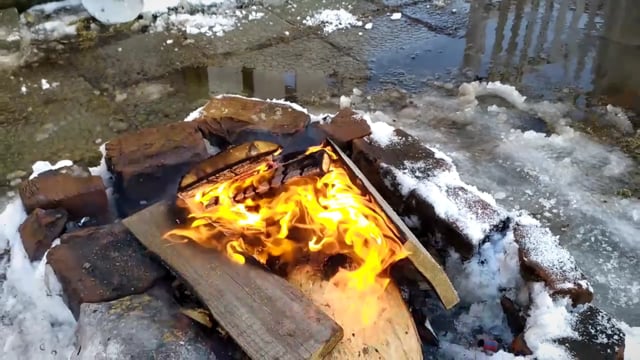 Fire Bonfire Spring Free Stock Video Pixabay