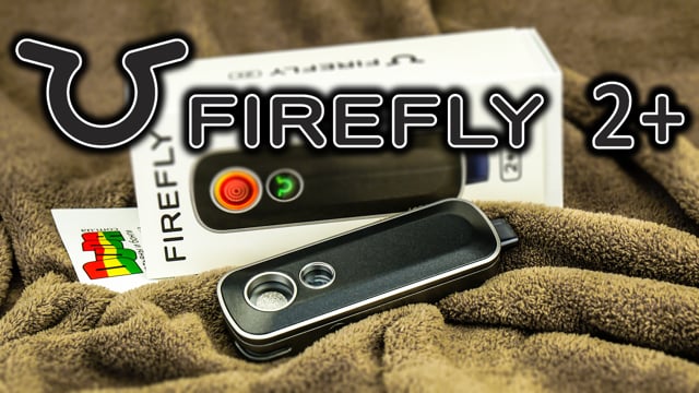 Портативный вапорайзер Firefly 2+ (Plus) Vaporizer Black (Фаэрфлай 2+ Блэк)