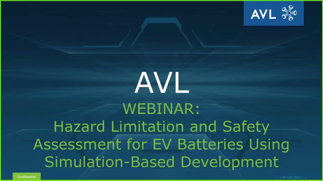 Hazard limitation and safety assessment for electric vehicle batteries using simulation-based development