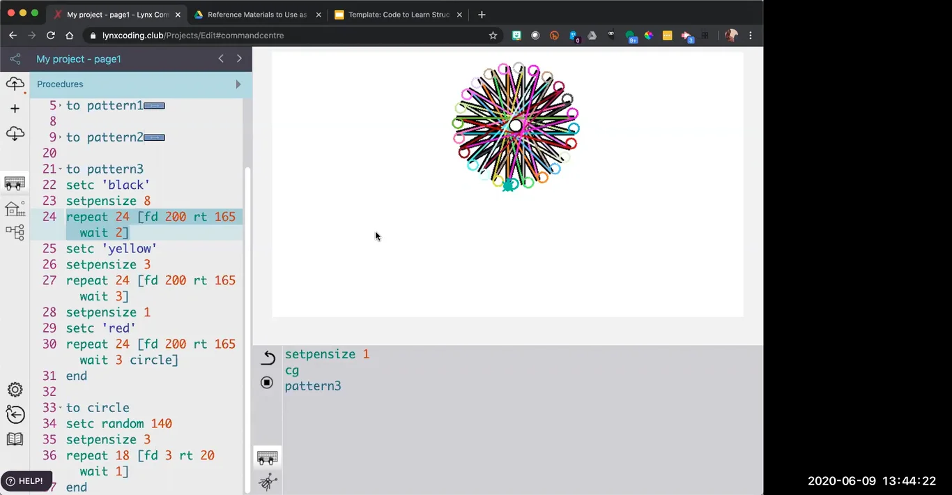 The Art of the Lynx - June 9 in Code to Learn @ Home on Vimeo