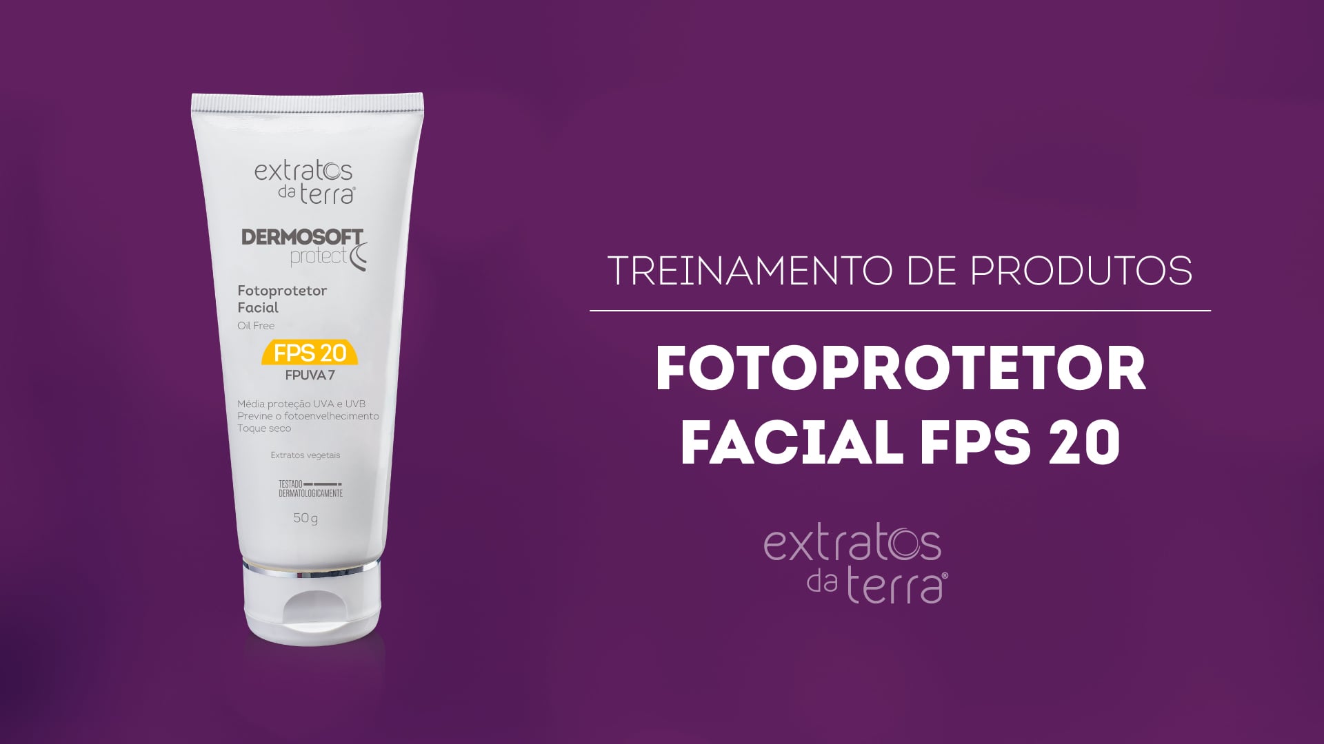 Conhecendo o Produto - Dermosoft Protect Fotoprotetor Facial FPS 20