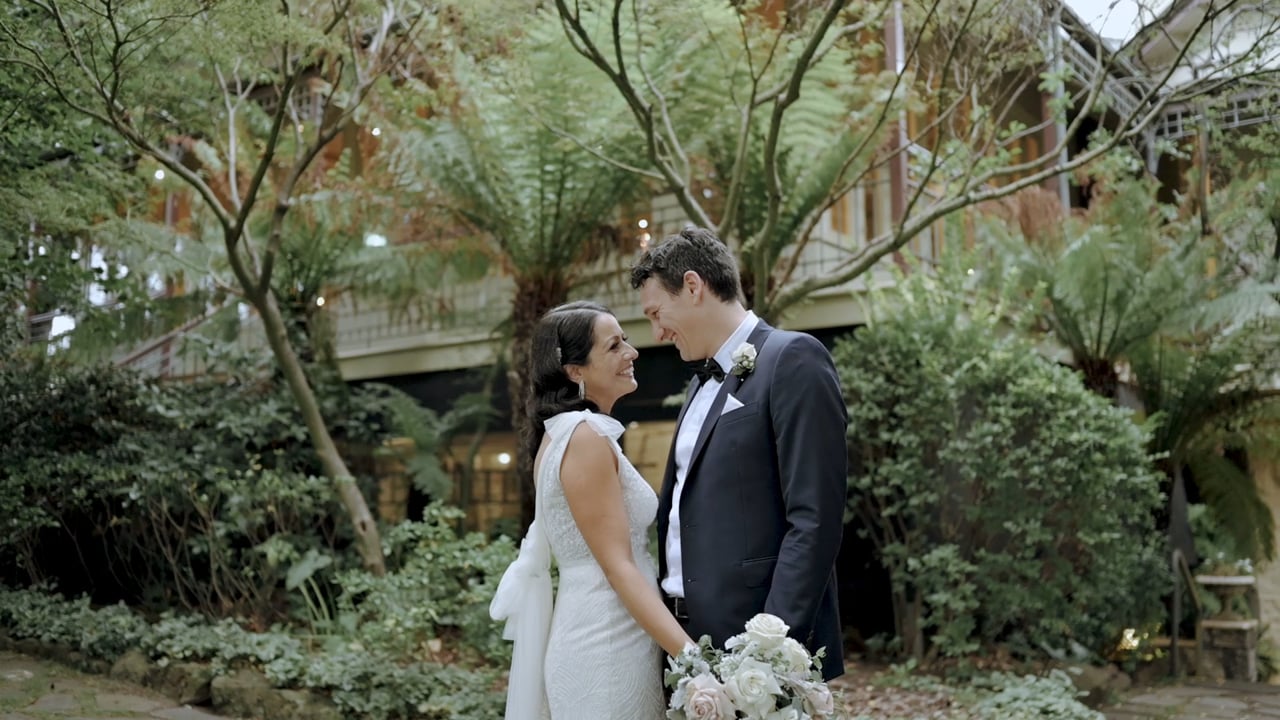Heide Museum of Modern Art Wedding Video, Melbourne - Theoni and James