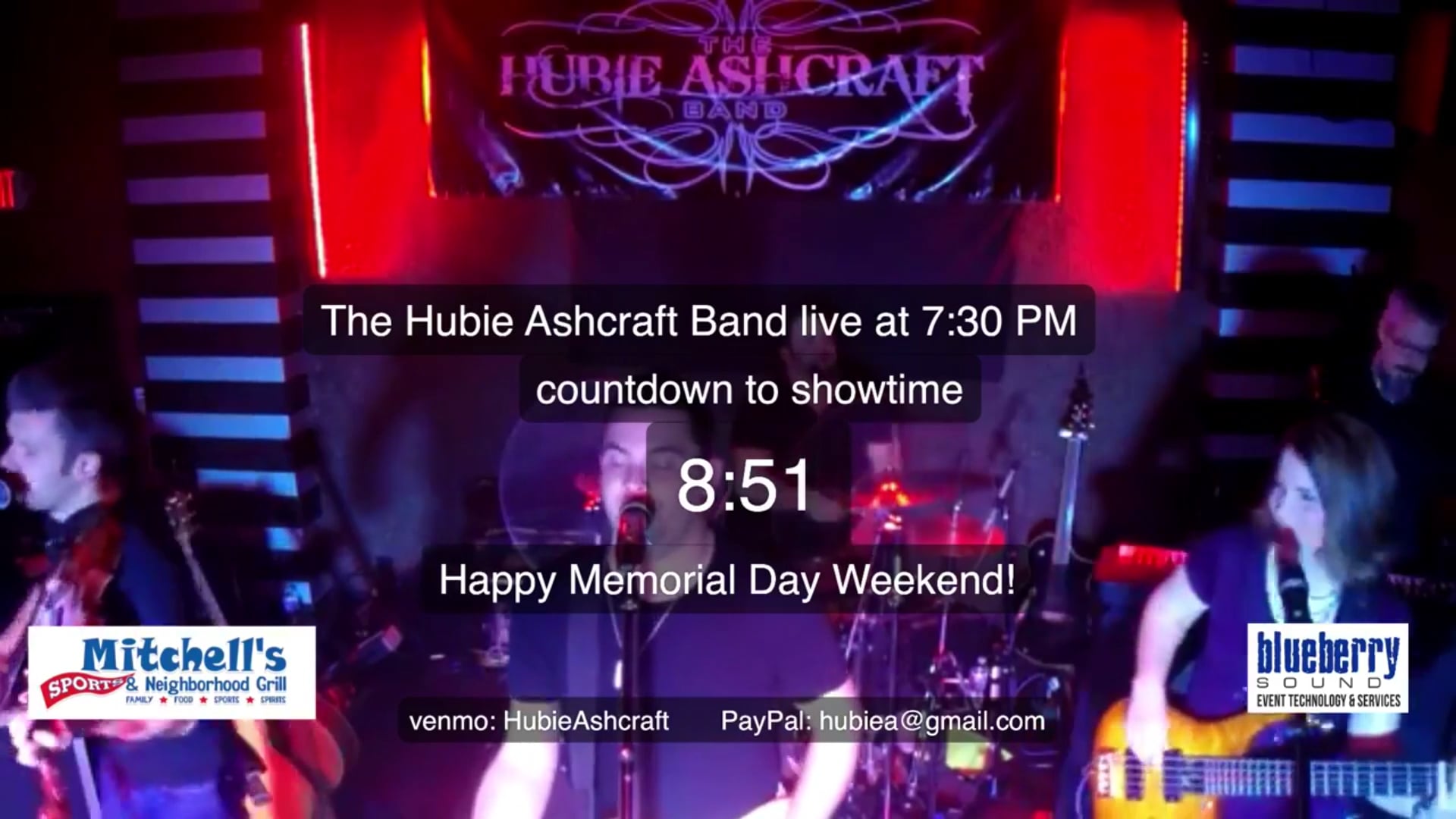 Hubie Ashcraft Band Live on Facebook Watch on Vimeo