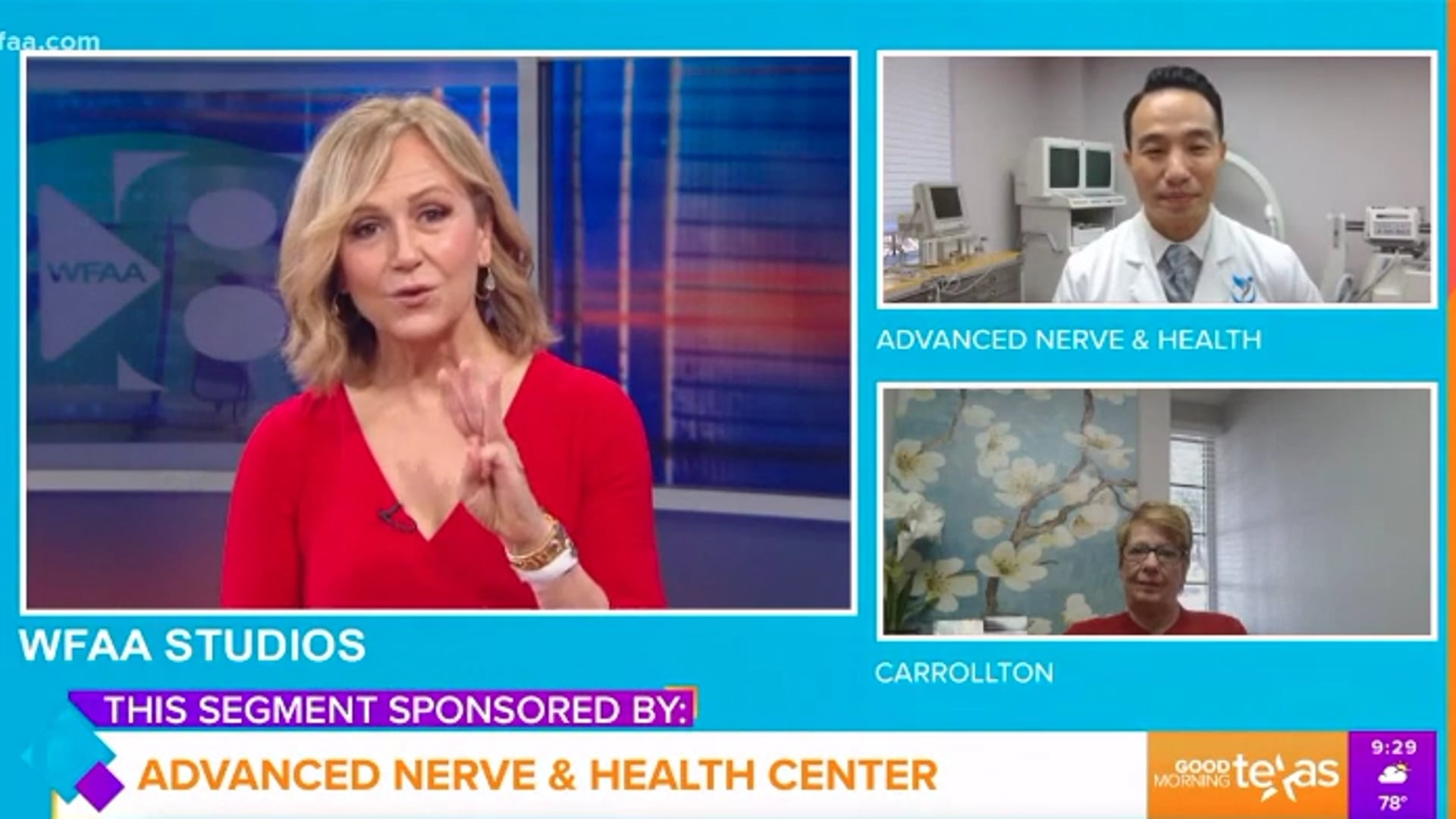 Patients on TV