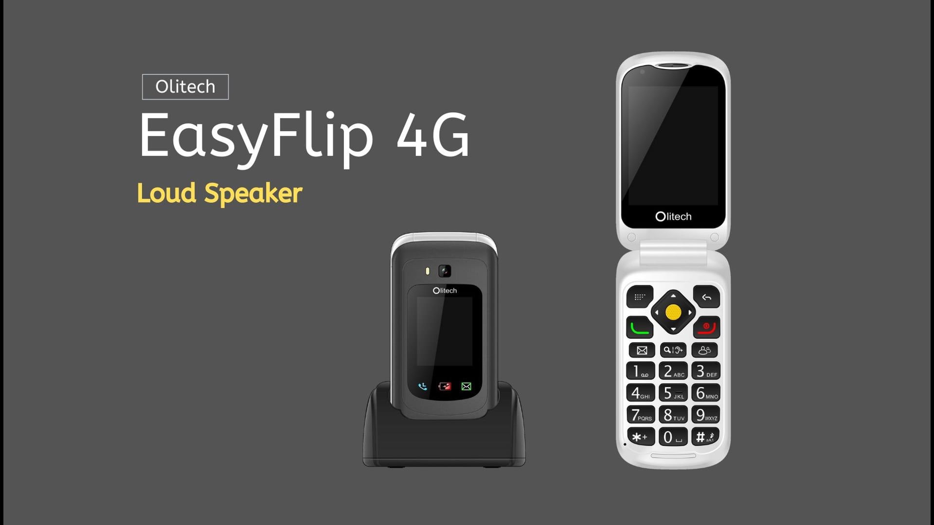 Olitech EasyFlip 4G - Loud Speaker & Volume Boost