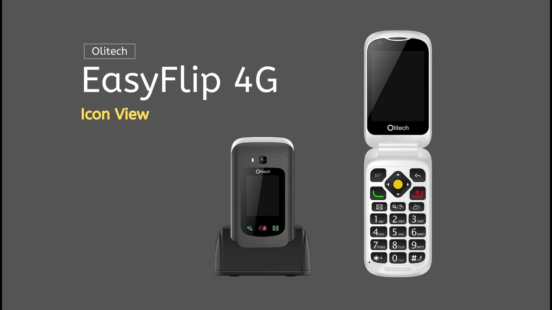 Olitech EasyFlip 4G - Icon View