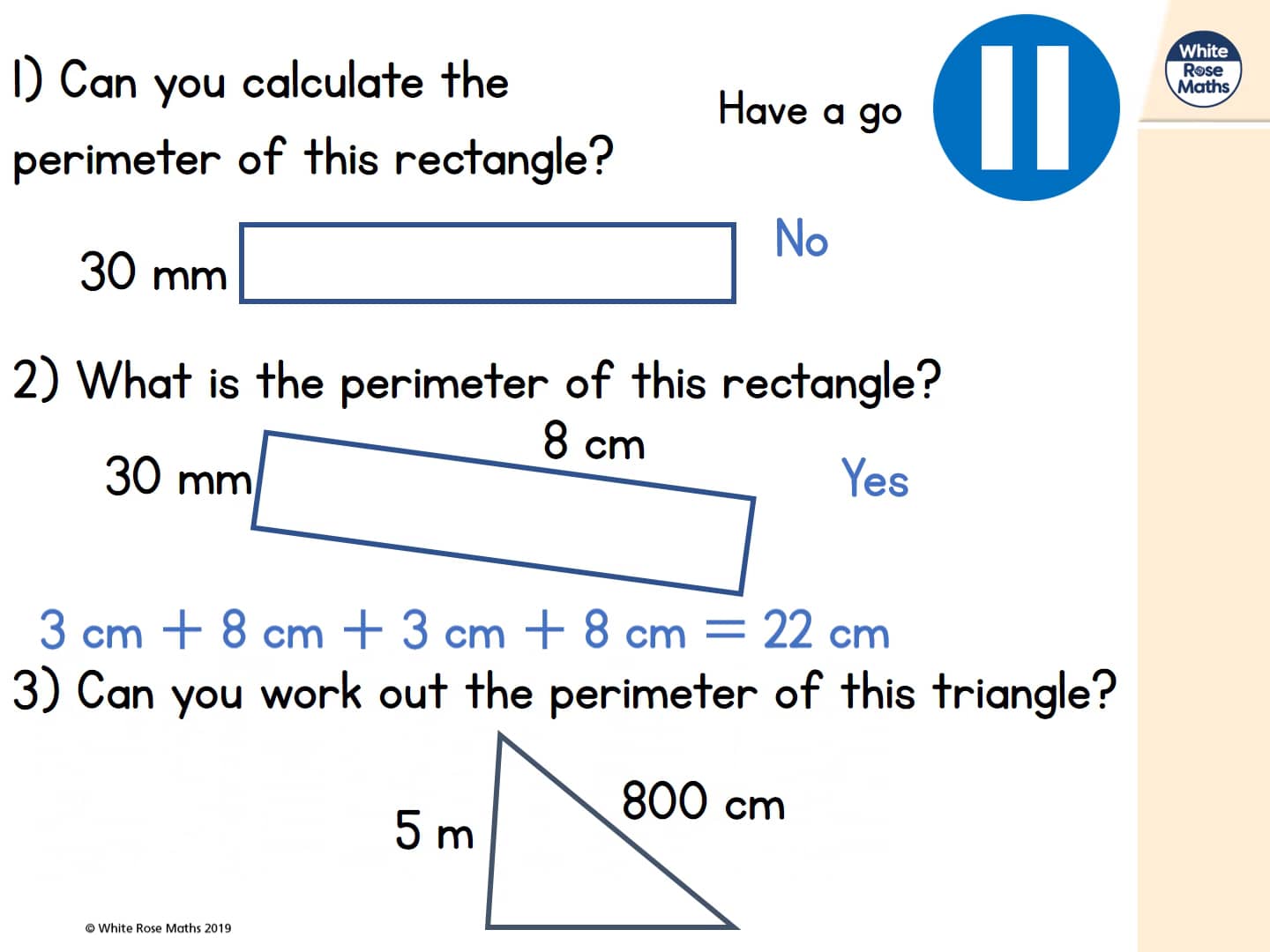 year 3 week 8 lesson 3 measure perimeter on vimeo