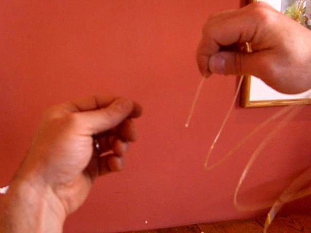 Tying a Harp String, Mid-range Octaves