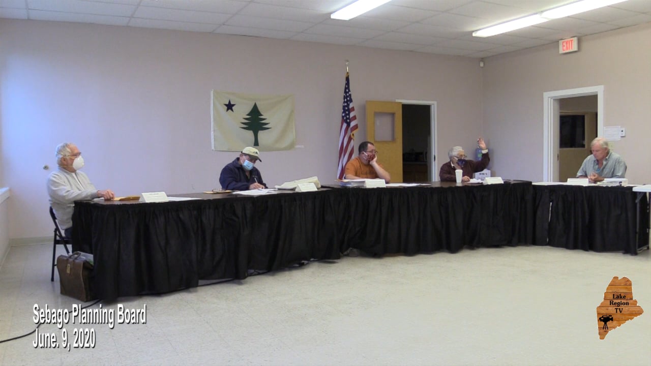 Sebago Planning Board 692020 on Vimeo