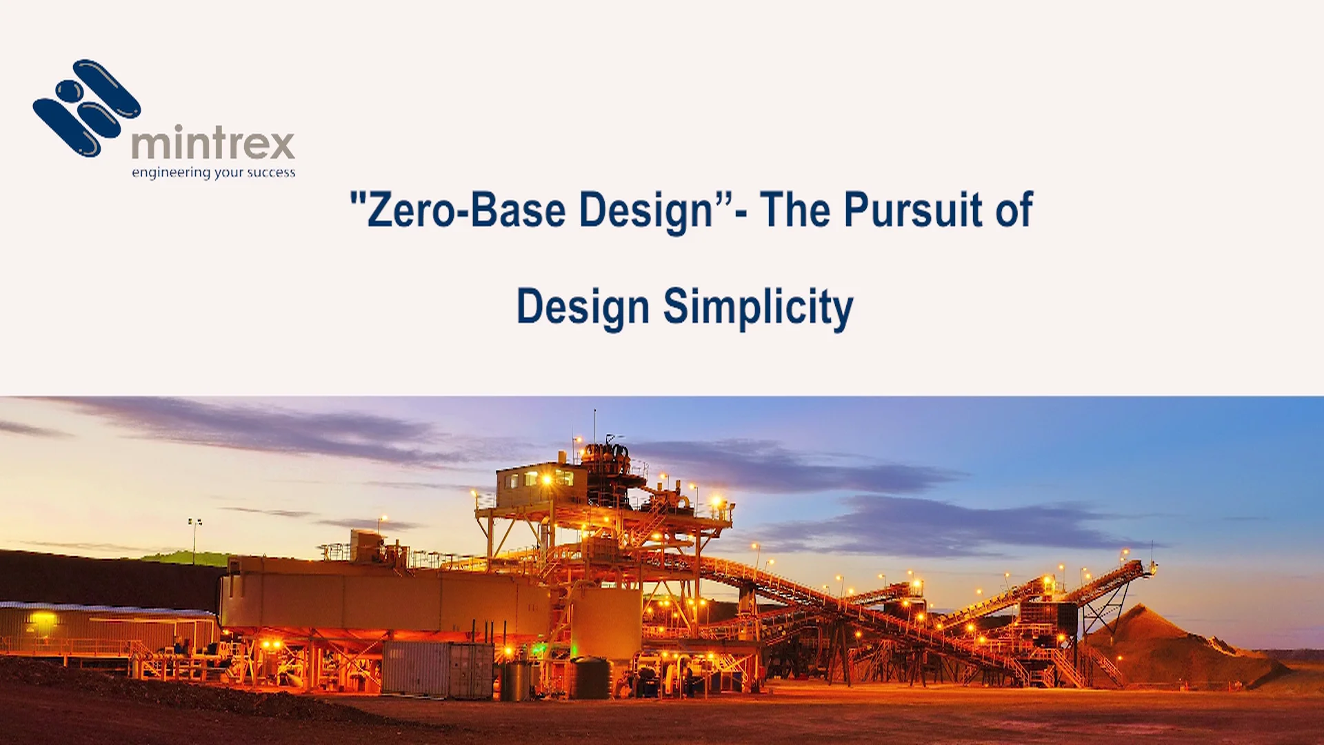 Zero Based Design Pursuit of Design Simplicity on Vimeo